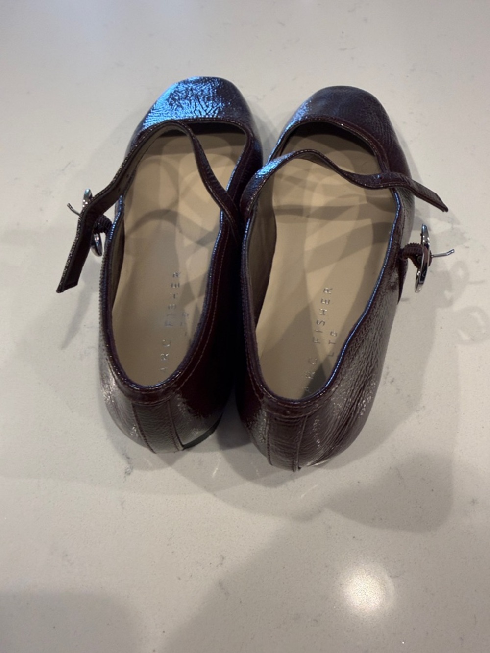 Gently used Garissa Mary Jane Flat women’s 7 M Marc Fisher - Picture 4 of 5